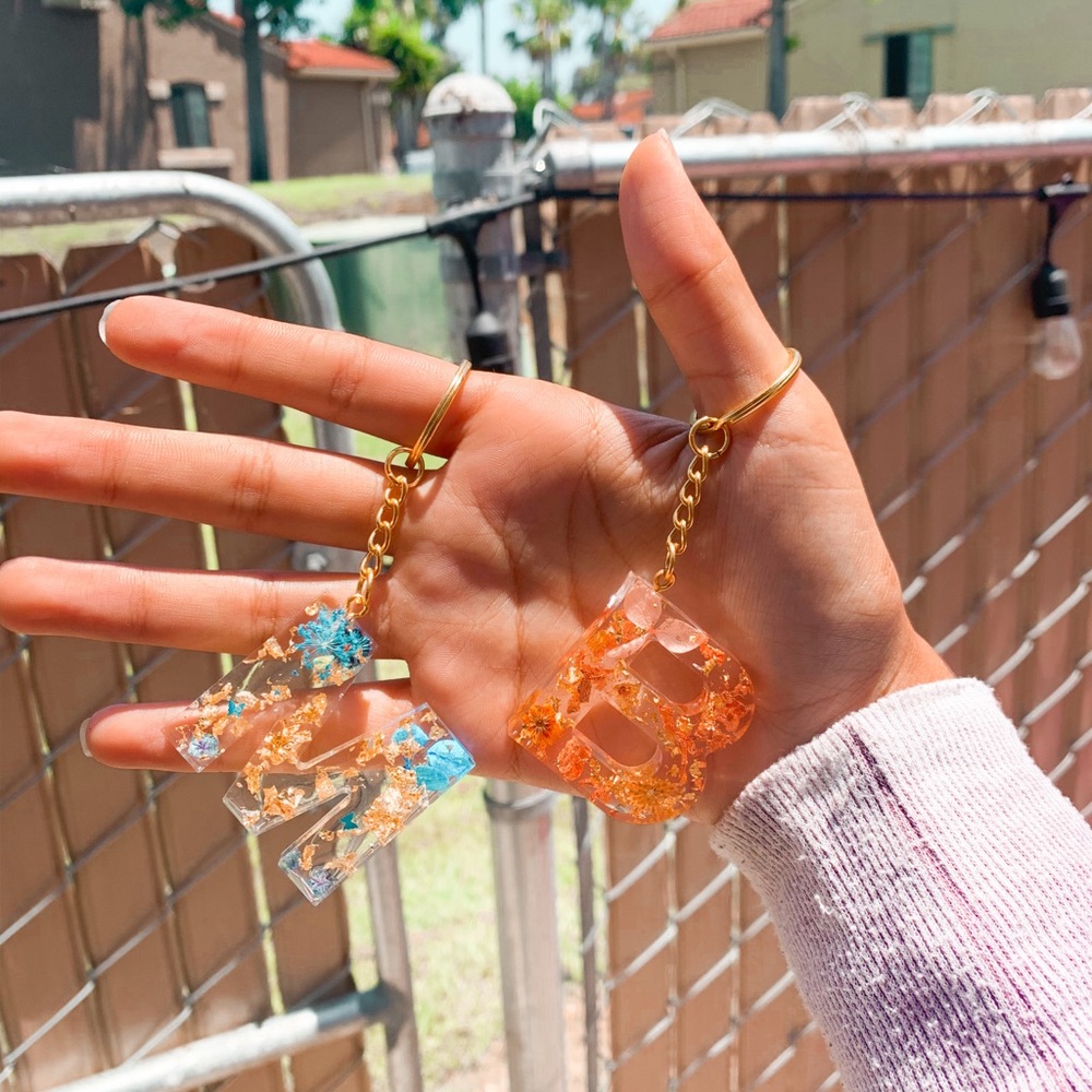Letter Keychain